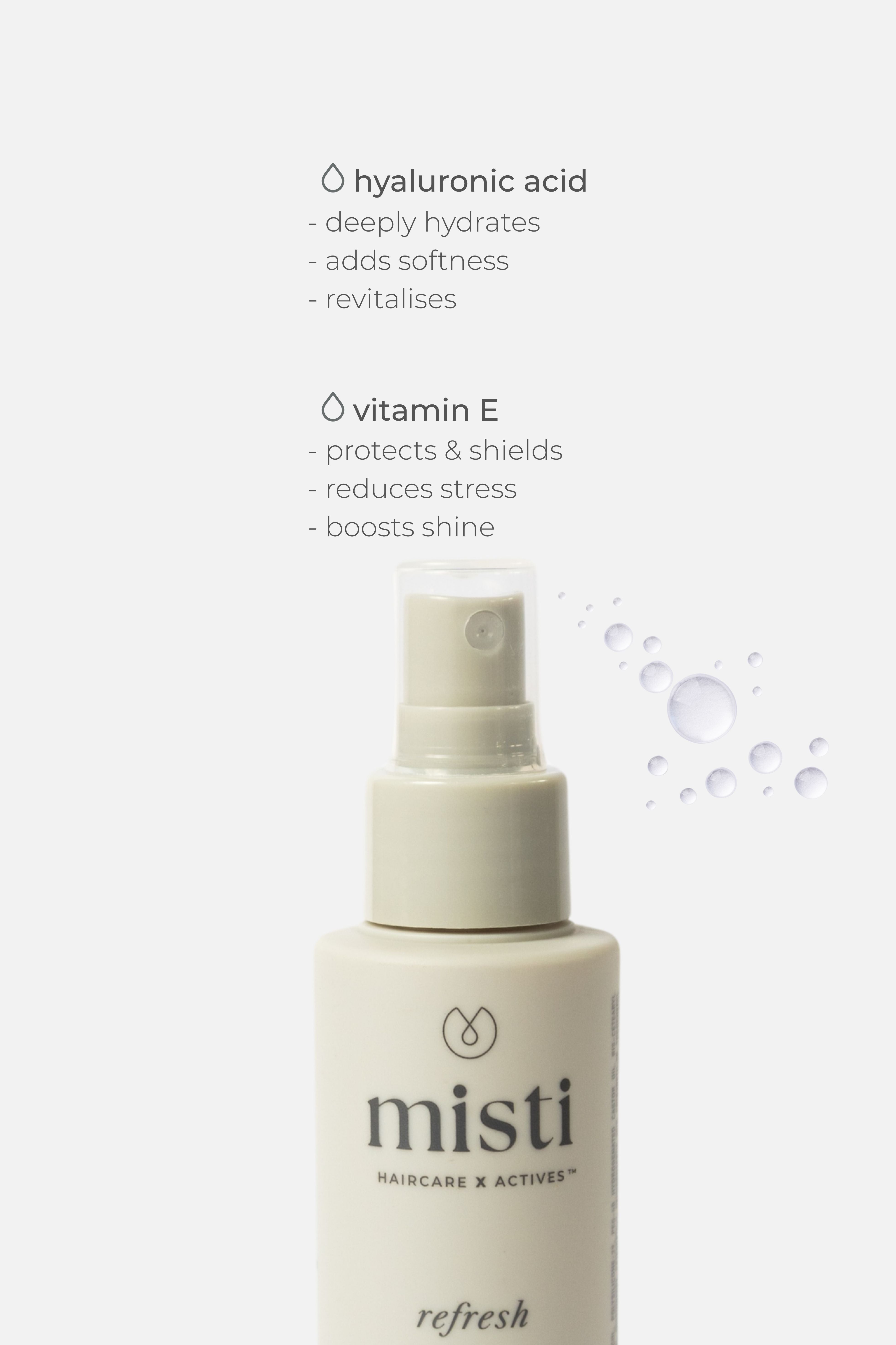 美容液 AE MISTY III Special Edition 130ml Mini The Reset 3-in-1 Face Mist Luminous Hyaluronic Acid
