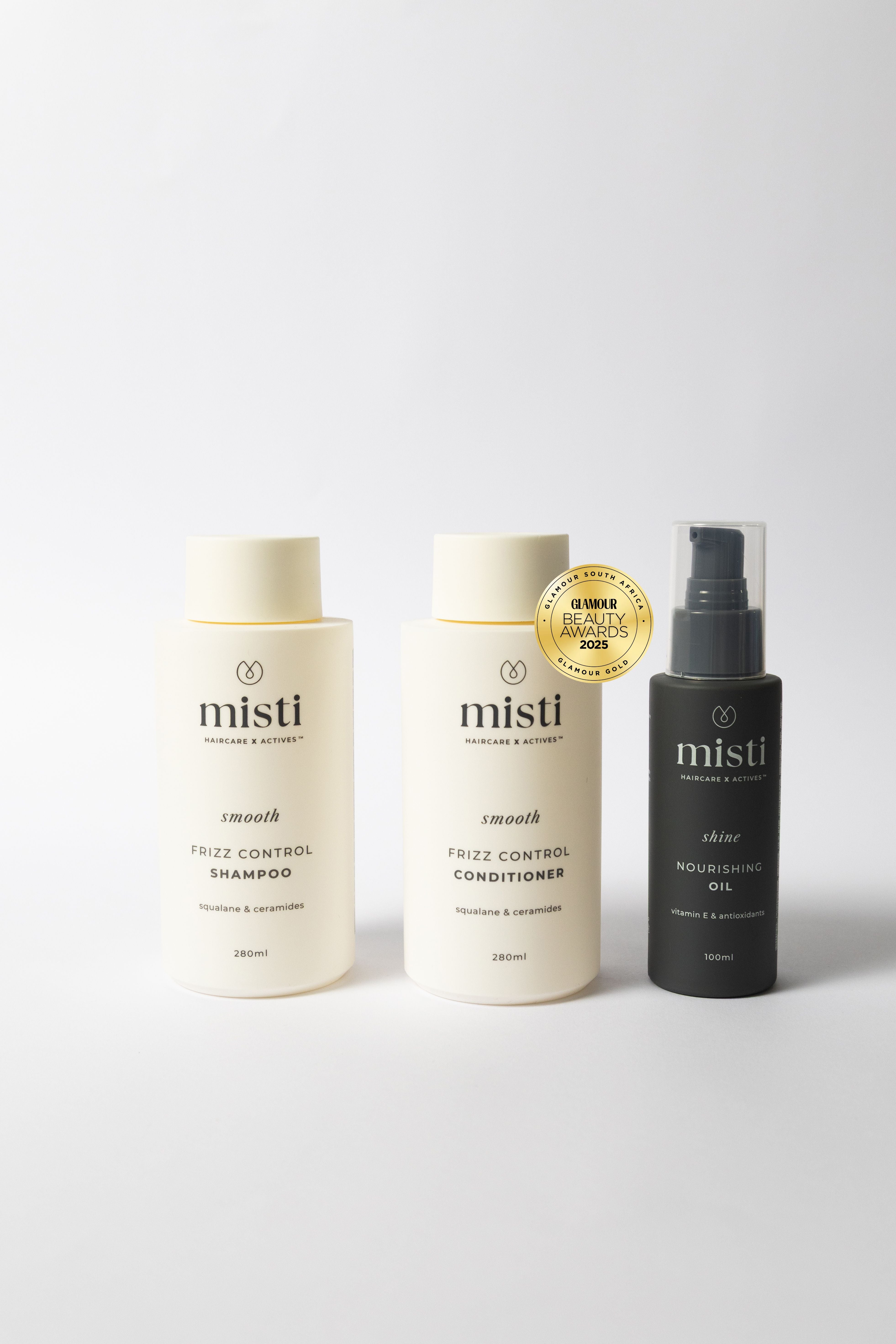 SMOOTH & SHINE SET – Misti Haircare x Actives